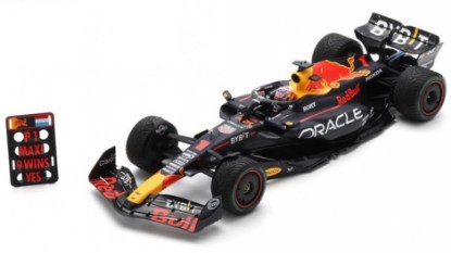 Immagine di RED BULL N.1 WINNER DUTCH GP 2023 MAX VERSTAPPEN 2023 W/PIT BOARD 1:18