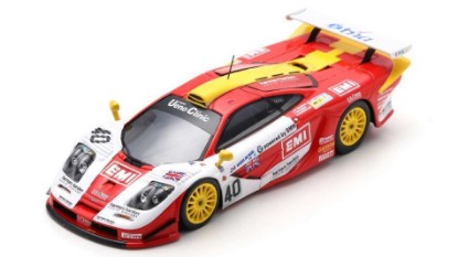Immagine di MC LAREN F1 GTR N.40 4th 24 H LE MANS 1998 O'ROURKE-SUGDEN-AUBERLEN 1:43