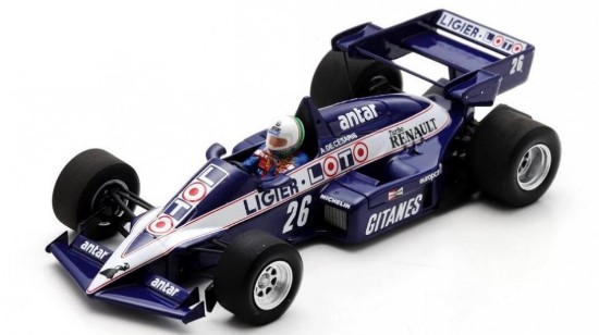 Immagine di LIGIER JS23 N.26 5tH SOUTH AFRICAN GP 1984 ANDREA DE CESARIS 1:43