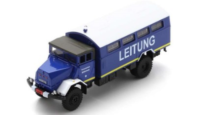 Immagine di MAN 630 L21AE THW BLUE (DIE CAST) 1:87