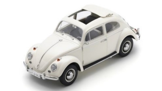 Immagine di VW BEETLE 1963 WHITE DIE CAST 1:18