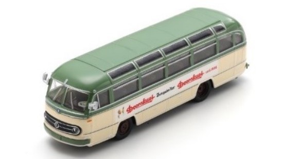 Immagine di MERCEDES O321 "DOORNKAAT" GREEN/BEIGE DIE CAST 1:87