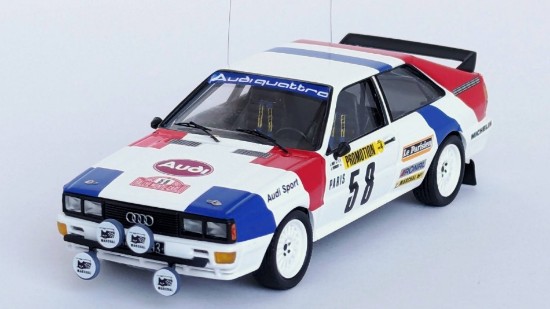Immagine di AUDI QUATTRO RALLY MONTE CARLO 1983 J.BRIY-J.HENUSET 1:43