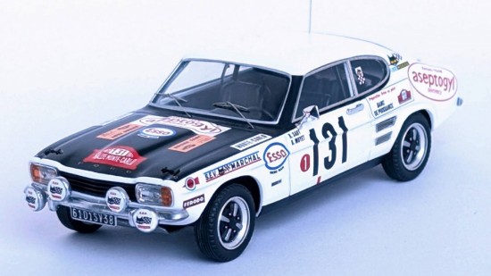 Immagine di FORD CAPRI 2300 RALLY MONTE CARLO 1971 BRUNO SABY-BERNARD MOYET 1:43