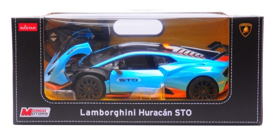Immagine di LAMBORGHINI HURACAN STO RADIOCOMANDO LIGHT BLUE 1:14