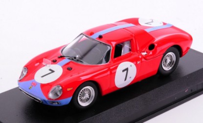 Immagine di FERRARI 250 LM N.7 WINNER 12 H REIMS 1964 GRAHAM HILL-J.BONNIER 1:43