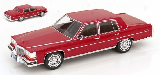 Immagine di CADILLAC FLEETWOOD BROUGHAM 1982 DARK RED 1:18
