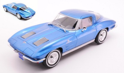 Immagine di CHEVROLET CORVETTE (C2) STRINGRAY 1963 BLUE 1:24