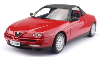 Immagine di ALFA ROMEO SPIDER T.S.1995 RED 1:18