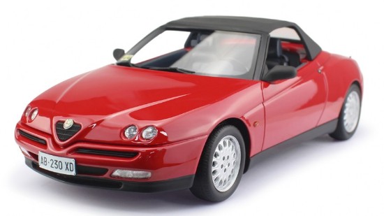 Immagine di ALFA ROMEO SPIDER T.S.1995 RED 1:18