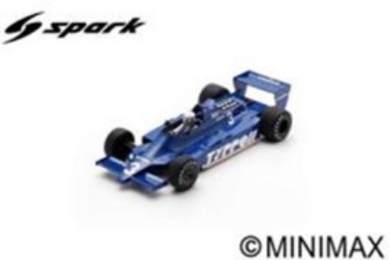 Immagine di TYRRELL 009 N.3 4th BRAZIL GP 1979 DIDIER PIRONI 1:18