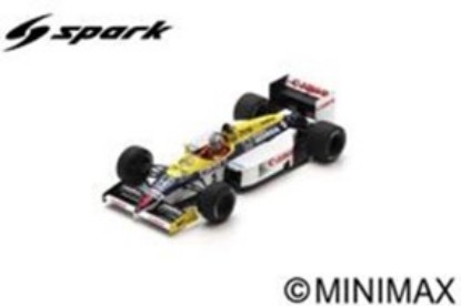 Immagine di WILLIAMS FW11 N.5 WINNER BRITAIN GP 1986 NIGEL MANSELL 1:18