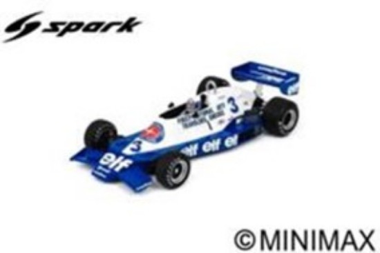 Immagine di TYRRELL 008 N.3 5th MONACO GP 1978 DIDIER PIRONI 1:18