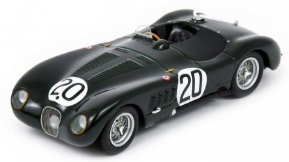 Immagine di JAGUAR XK 120 C N.20 WINNER 24 H LE MANS 1951 P.WALKER-P.WHITEHEAD 1:43