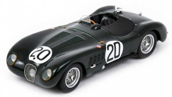 Immagine di JAGUAR XK 120 C N.20 WINNER 24 H LE MANS 1951 P.WALKER-P.WHITEHEAD 1:43