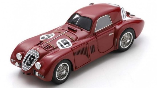 Immagine di ALFA ROMEO 8C 2900 B N.19 24 H LE MANS 1938 R.SOMMER-C.BIONDETTI 1:43