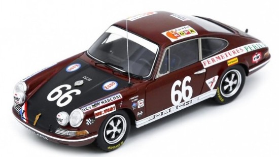 Immagine di PORSCHE 911T N.66 24 H LE MANS 1969 EGRETEAUD-LOPEZ 1:43