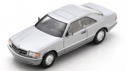 Immagine di MERCEDES 560 SEC 1989 SILVER (PRO.R43) 1:43