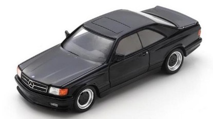 Immagine di MERCEDES 560 SEC AMG AILES LARGES 1989 BLACK(PRO.R43) 1:43
