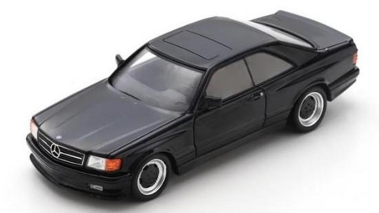 Immagine di MERCEDES 560 SEC AMG AILES LARGES 1989 BLACK(PRO.R43) 1:43
