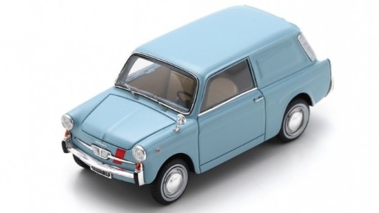 Immagine di AUTOBIANCHI BIANCHINA FURGONCINO 1965 LIGHT BLUE (PRO.R43) 1:43