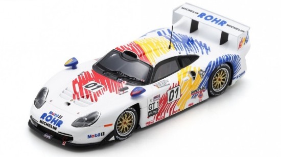 Immagine di PORSCHE 911 GT1 EVO N.01 2nd 24H DAYT.1998 MCNISH-SULL.MULL.ALZ.MULL1:43