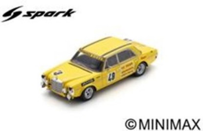 Immagine di MERCEDES 300 SEL N.48 TEST DRIVE 24 H LE MANS 1972 HANS HEYER 1:43