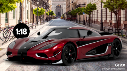 Immagine di KOENIGSEGG AGERA RS 2017 DEEP RED 1:18
