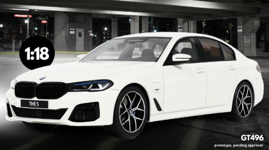 Immagine di BMW 545E X DRIVE SALOON M SPORT 2023 WHITE 1:18