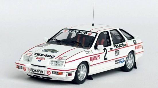 Immagine di FORD SIERRA XR 4x4 6th SWEDISH RALLY 1987 BLOMQVIST-BERGLUND 1:43
