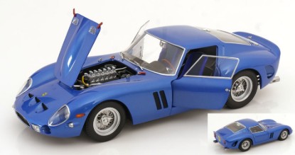 Immagine di FERRARI 250 GTO 1962 METALLIC BLUE 1:12