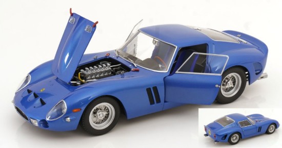 Immagine di FERRARI 250 GTO 1962 METALLIC BLUE 1:12