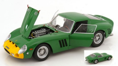 Immagine di FERRARI 250 GTO DAVID PIPER RACING 1962 GREEN/YELLOW 1:12