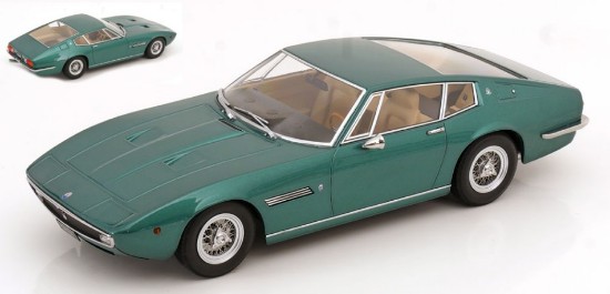 Immagine di MASERATI GHIBLI COUPE' 1969 METALLIC GREEN 1:18