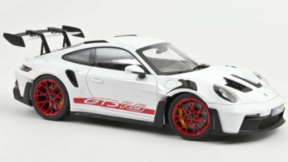 Immagine di PORSCHE 911 GT3 RS 2022 WHITE & PYRO RED 1:12