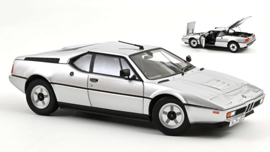 Immagine di BMW M1 1980 SILVER METALLIC 1:18