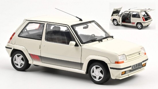 Immagine di RENAULT SUPERCINQ GT TURBO 1989 PANDA WHITE 1:18