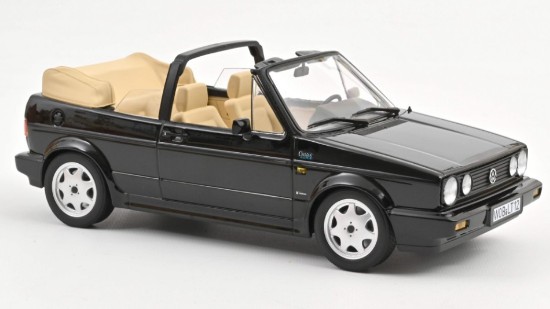 Immagine di VW GOLF CABRIOLET 1992 BLACK 1:18