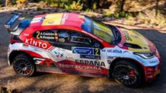 Immagine di TOYOTA GR YARIS N.2 WINNER RALLY FIA MOTORSPORT 2024 CACHON-ROZADA 1:43