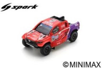 Immagine di TOYOTA HILUX N.230 3rd RALLY DAKAR 2023 L.MORAES-T.GOTTSCHALK 1:43