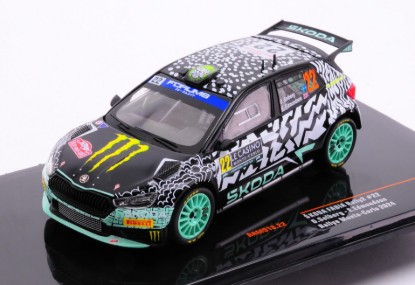 Immagine di SKODA FABIA RALLY2 N.22 RALLY MONTE CARLO 2024 SOLBERG-EDMONDSON 1:43
