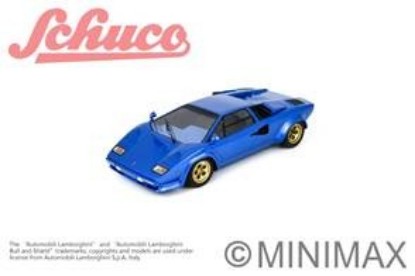 Immagine di LAMBORGHINI COUNTACH LP400S 1979 BLUE RESIN 1:18
