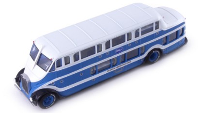 Immagine di PICKWICK NITE COACH 1930 "PACIFIC GREYHOUND LINES" WIHTE/BLUE 1:43