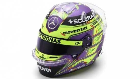Immagine di HELMET LEWIS HAMILTON BRITISH GP 2024 1:5