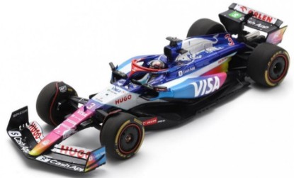 Immagine di VISA CASH APP RB N.3 MIAMI GP 2024 DANIEL RICCIARDO 1:43