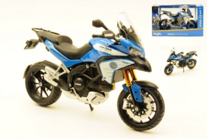 Immagine di MOTO DUCATI MULTISTRADA POLIZIA ITALIANA 1:12