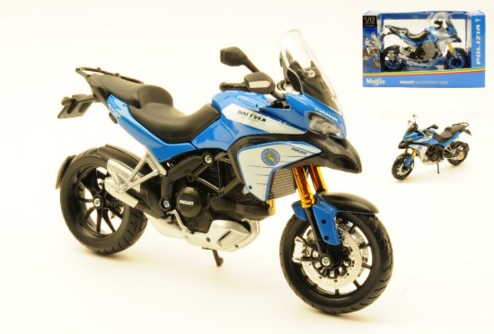 Immagine di MOTO DUCATI MULTISTRADA POLIZIA ITALIANA 1:12