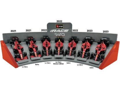 Immagine di FERRARI 2021 SF21, 2022 F1-75, 2023 SF-23 7 CAR SET 1:43