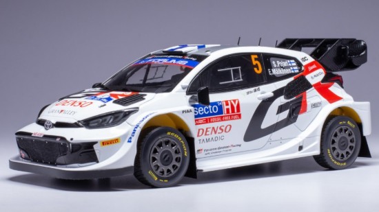 Immagine di TOYOTA GR YARIS WRC N.5 RALLY FINLAND 2024 PAJARI-MALKONEN 1:18
