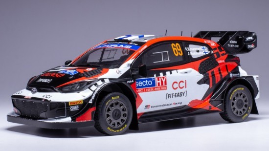Immagine di TOYOTA GR YARIS WRC N.69 RALLY FINLAND 2024 ROVANPERA/HALTTUNEN 1:18
